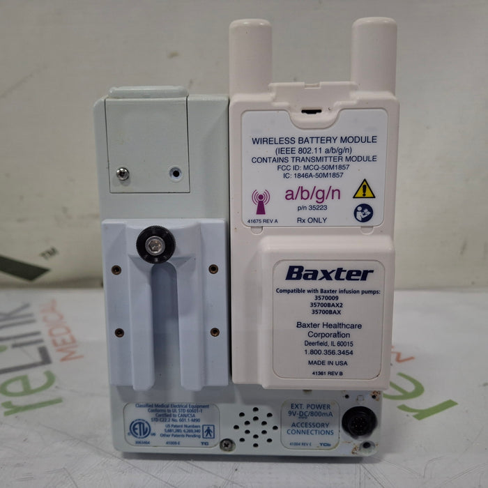 Baxter Sigma Spectrum 6.05.14 with A/B/G/N Battery Infusion Pump