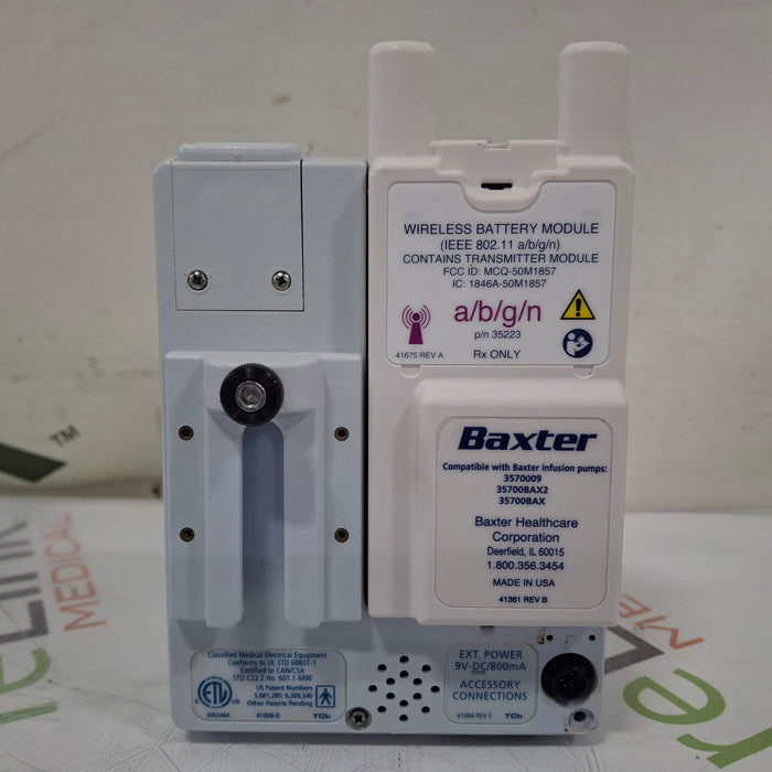 Baxter Sigma Spectrum 6.05.14 with A/B/G/N Battery Infusion Pump