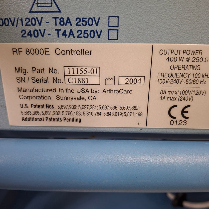 ArthroCare Corporation ArthroCare Corporation Coblator II Surgical System Electrosurgical Units reLink Medical