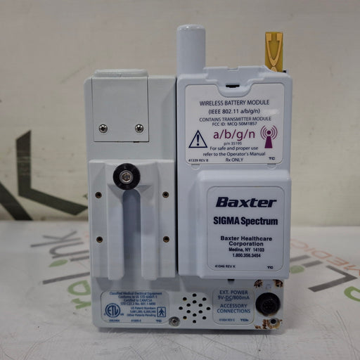 Baxter Baxter Sigma Spectrum w/ A/B/G/N Battery Infusion Pump Infusion Pump reLink Medical