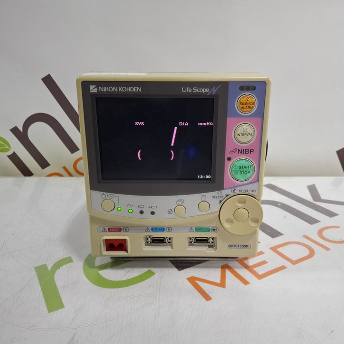 Nihon Kohden Lifescope OPV-1500K Patient Monitor