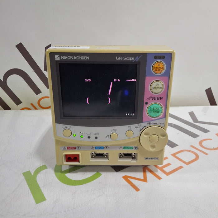 Nihon Kohden Lifescope OPV-1500K Patient Monitor