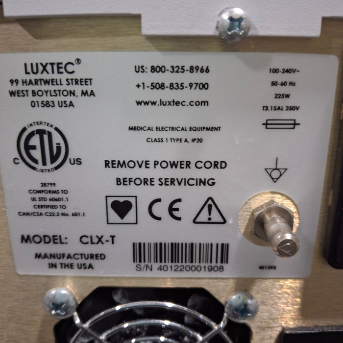 Luxtec Luxtec CLX-T Light Source Surgical Equipment reLink Medical