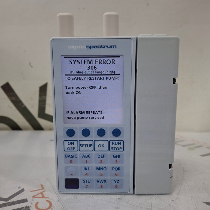 Baxter Baxter Sigma Spectrum w/ A/B/G/N Battery Infusion Pump Infusion Pump reLink Medical