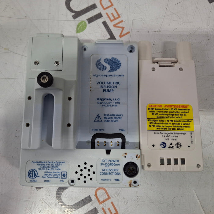 Baxter Baxter Sigma Spectrum w/ A/B/G/N Battery Infusion Pump Infusion Pump reLink Medical