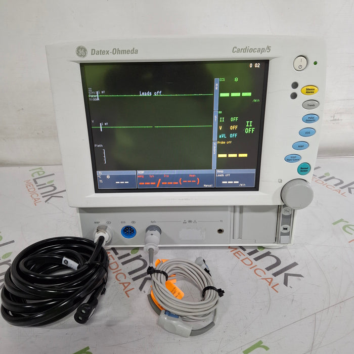 Datex-Ohmeda Datex-Ohmeda Cardiocap 5 Patient Monitor Patient Monitors reLink Medical