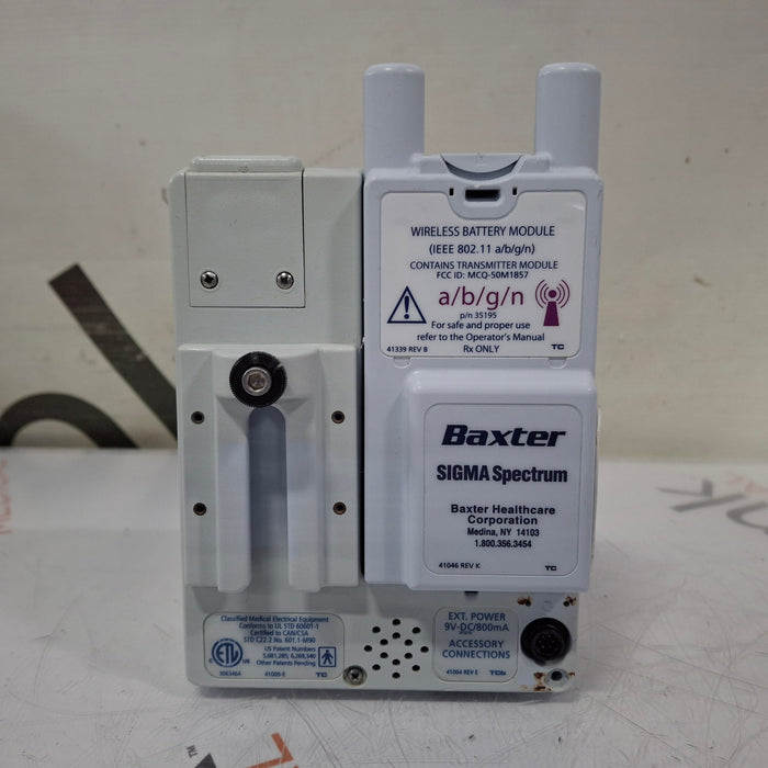 Baxter Baxter Sigma Spectrum w/ A/B/G/N Battery Infusion Pump Infusion Pump reLink Medical