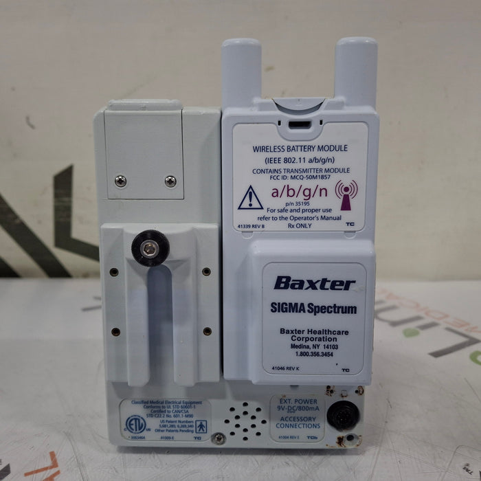 Baxter Sigma Spectrum with A/B/G/N Battery Infusion Pump