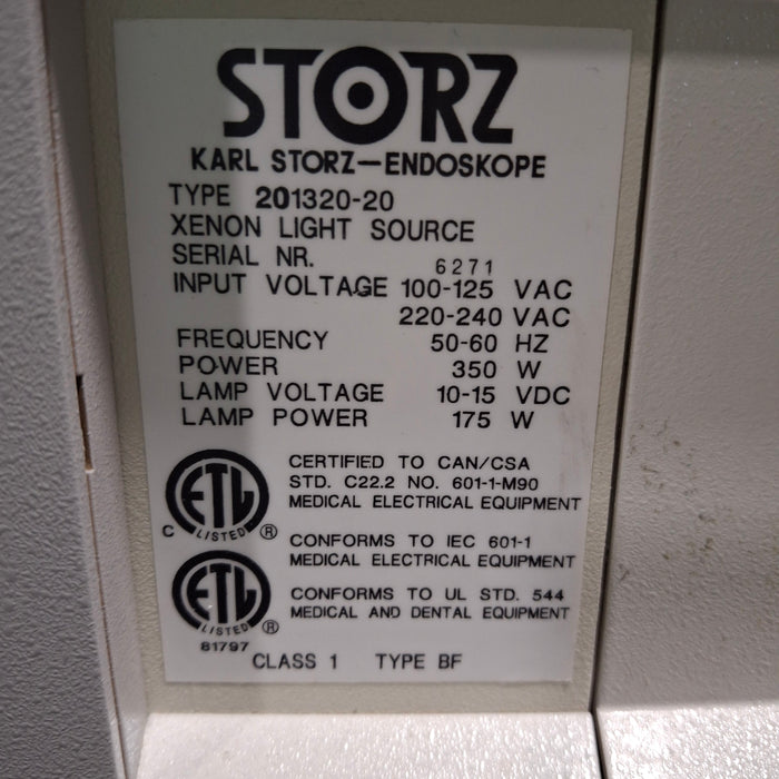 Karl Storz Xenon 175 201320 20 Lightsource