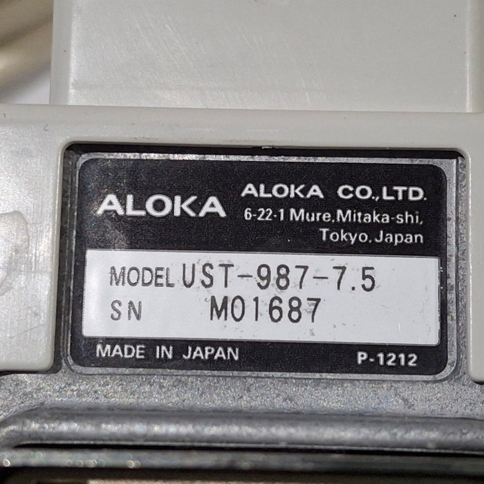 Aloka UST-987-7.5 Curved Array Transducer