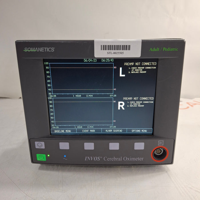 Somanetics Somanetics 5100B Invos Cerebral Oximeter Monitor Patient Monitors reLink Medical