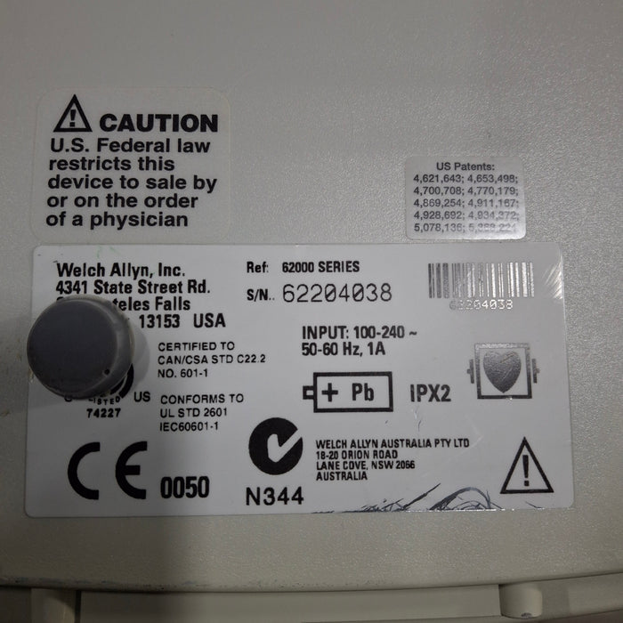 Welch Allyn 62000 Series Patient Monitor