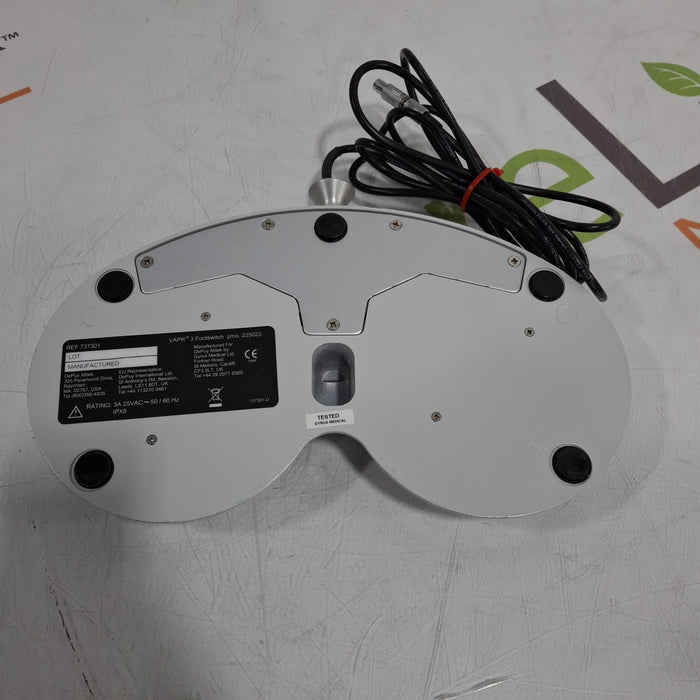 DePuy VAPR 3 225023 Foot Switch