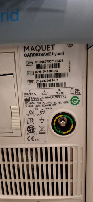 Maquet Maquet Cardiosave Hybrid IABP Datascope Pump Perfusion reLink Medical