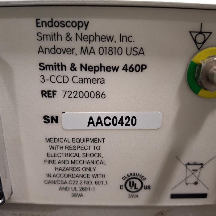 Smith & Nephew 460P 3-CCD Digital Camera Control Unit