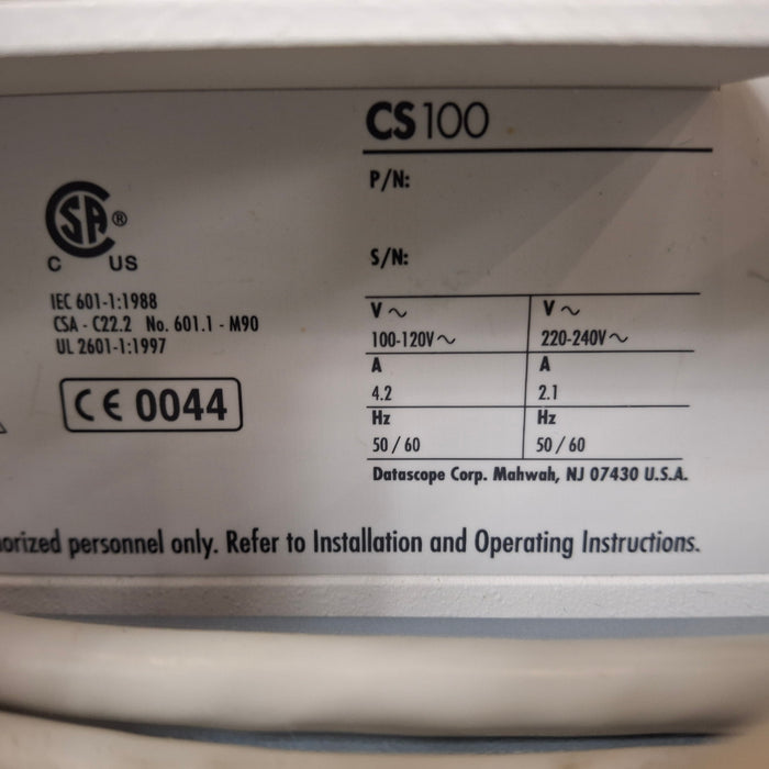 Datascope Datascope CS100 Intra Aortic Balloon Pump Perfusion reLink Medical