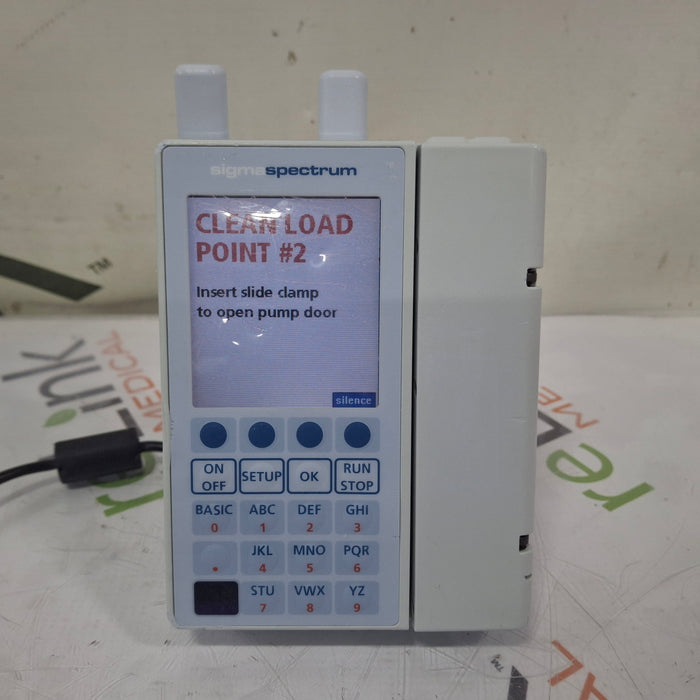 Baxter Sigma Spectrum w/ A/B/G/N Battery Infusion Pump