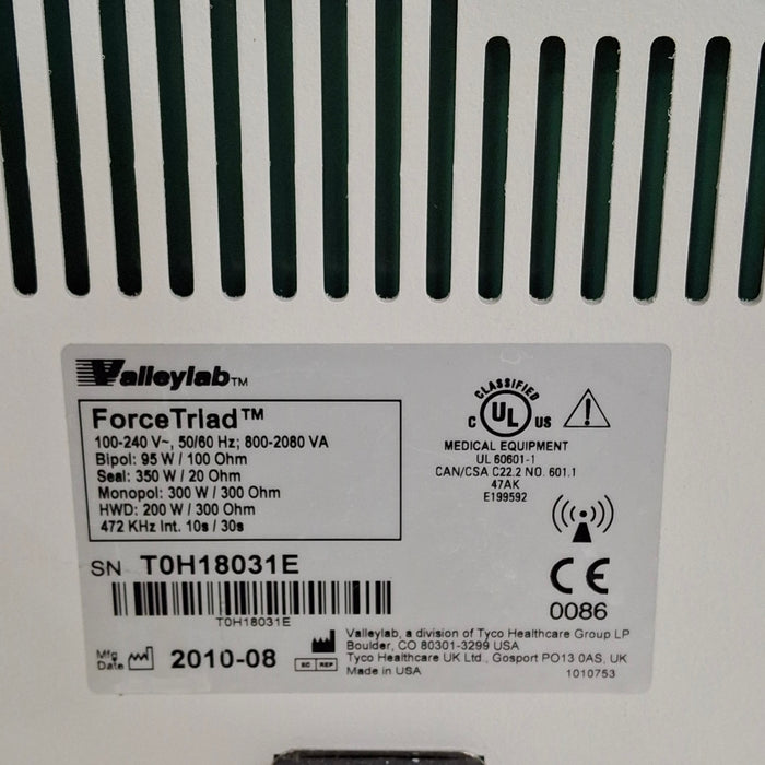 Covidien Force Triad 3.5 Electrosurgical Unit