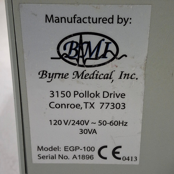 Byrne Medical, Inc. EGP-100 Endogator Endoscopy Irrigation Pump