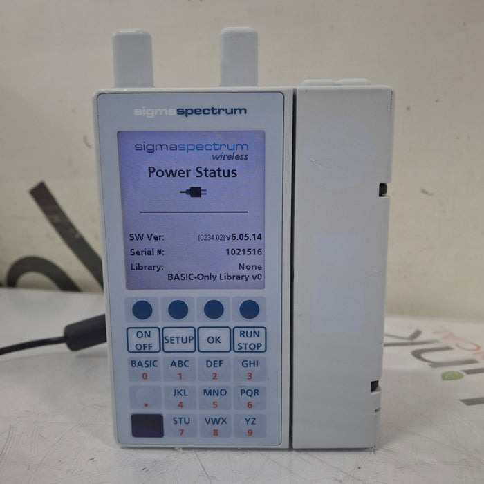 Baxter Baxter Sigma Spectrum 6.05.14 with A/B/G/N Battery Infusion Pump Infusion Pump reLink Medical