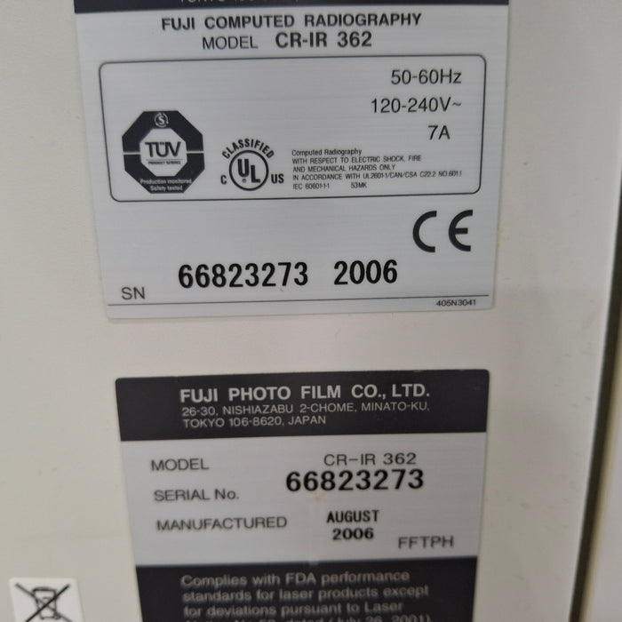 Fujifilm FCR XG5000 Multiplate CR