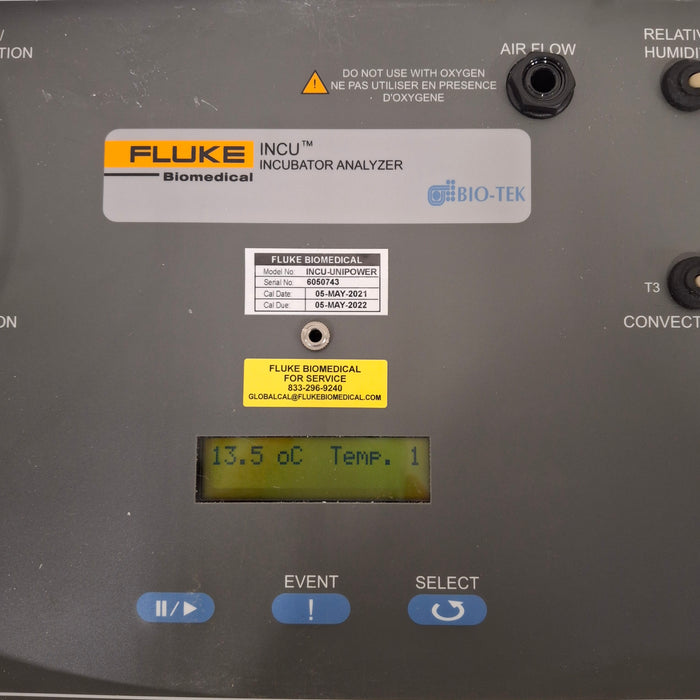 Fluke INCU Incubator Analyzer