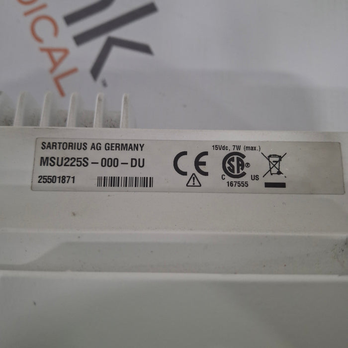 Sartorius Corporation Cubis MSU225S-000-DU Scale Balance