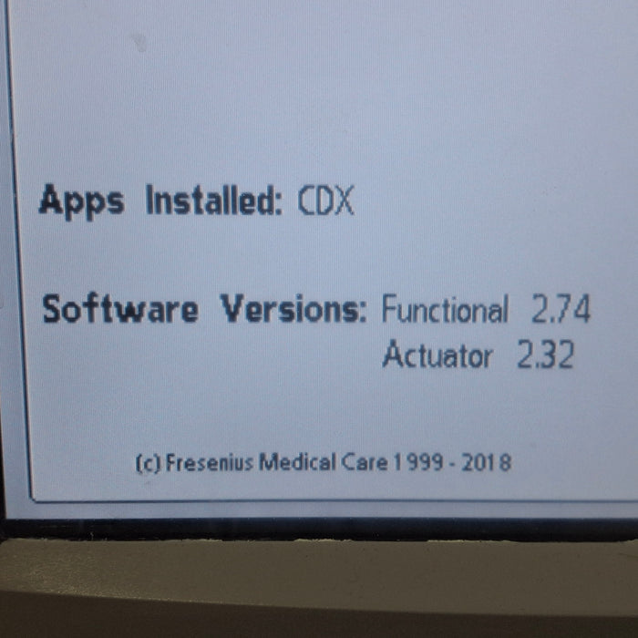 Fresenius 2008T Dialysis Machine Hemodialysis