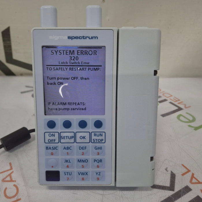 Baxter Baxter Sigma Spectrum w/ A/B/G/N Battery Infusion Pump Infusion Pump reLink Medical
