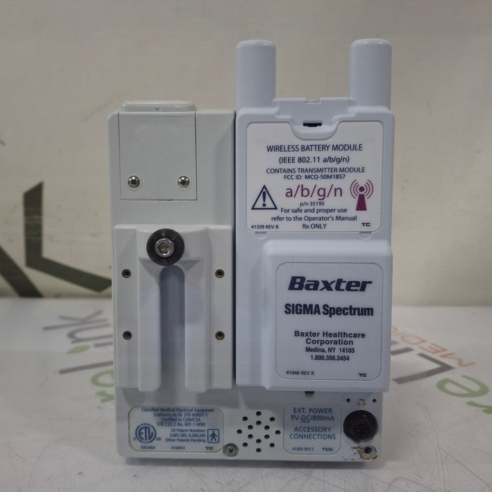 Baxter Baxter Sigma Spectrum w/ A/B/G/N Battery Infusion Pump Infusion Pump reLink Medical