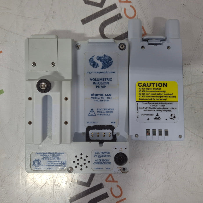 Baxter Baxter Sigma Spectrum w/ A/B/G/N Battery Infusion Pump Infusion Pump reLink Medical