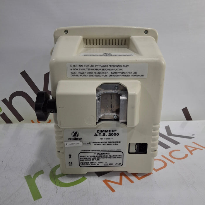 Zimmer ATS 2000 Automatic Tourniquet System