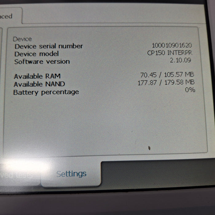 Welch Allyn CP150 ECG