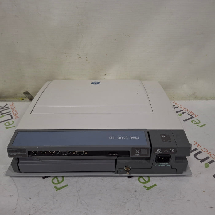 GE Healthcare MAC 5500 HD with CAM Module ECG System