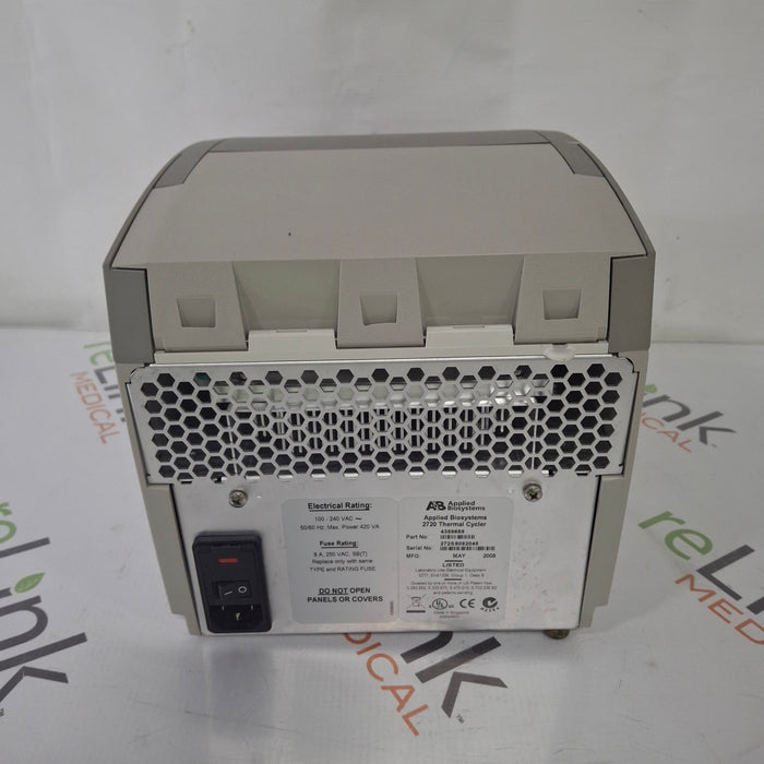 Applied Biosystems Applied Biosystems 2720 PCR Thermal Cycler Research Lab reLink Medical