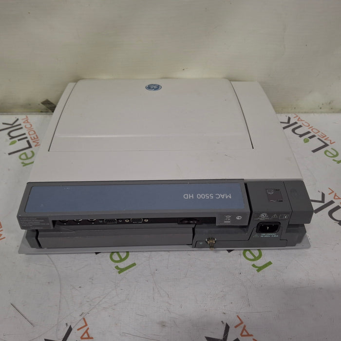 GE Healthcare MAC 5500 HD with CAM Module ECG System