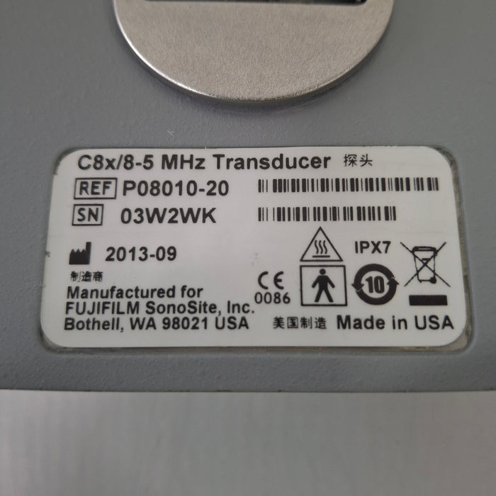 Sonosite C8x/8-5 MHz Endocavity Curved Array Transducer