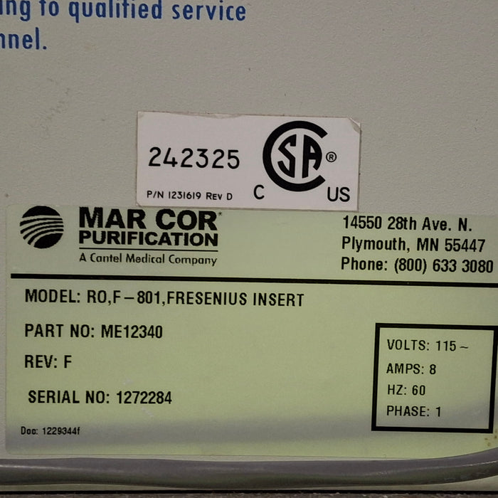 Fresenius 2008K2 Dialysis Machine