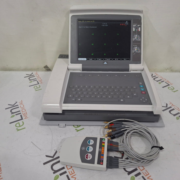 GE Healthcare GE Healthcare MAC 5500 HD with CAM Module ECG System Cardiology reLink Medical