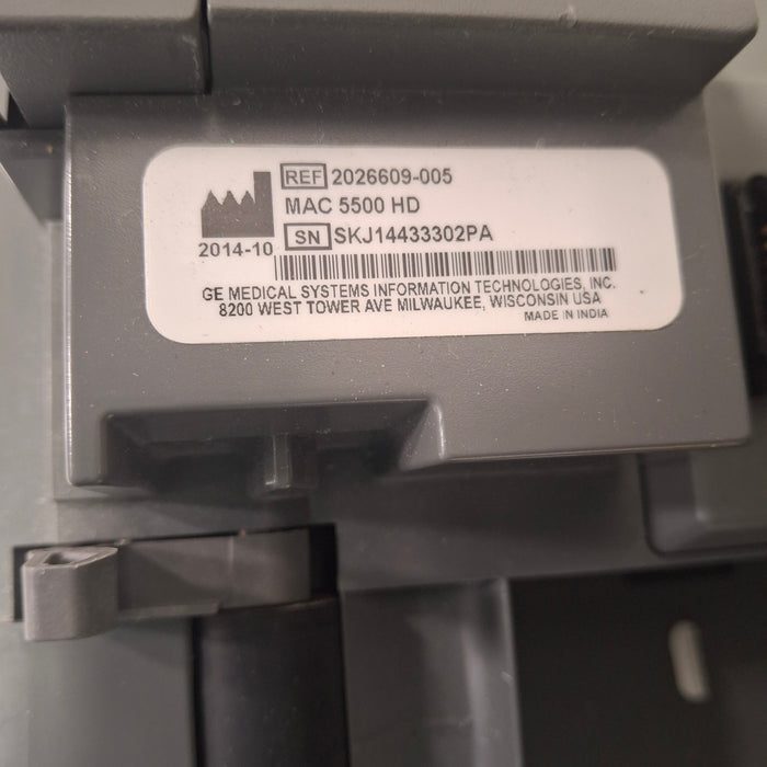 GE Healthcare GE Healthcare MAC 5500 HD with CAM Module ECG System Cardiology reLink Medical