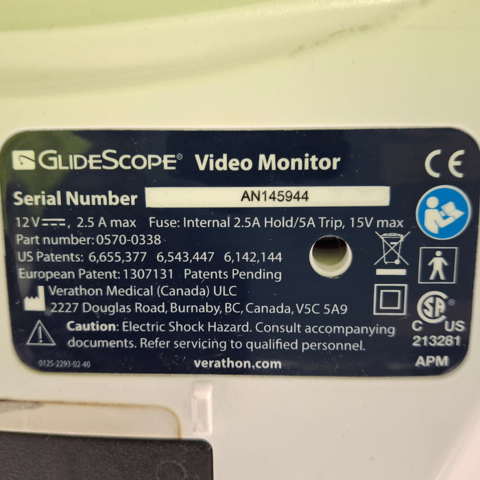 Verathon Medical, Inc Verathon Medical, Inc Glidescope Video Laryngoscope Surgical Equipment reLink Medical