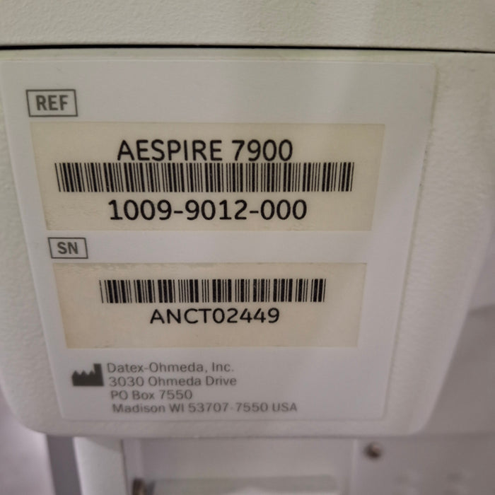 Datex-Ohmeda Datex-Ohmeda Aespire w/7900 Anesthesia System Anesthesia reLink Medical
