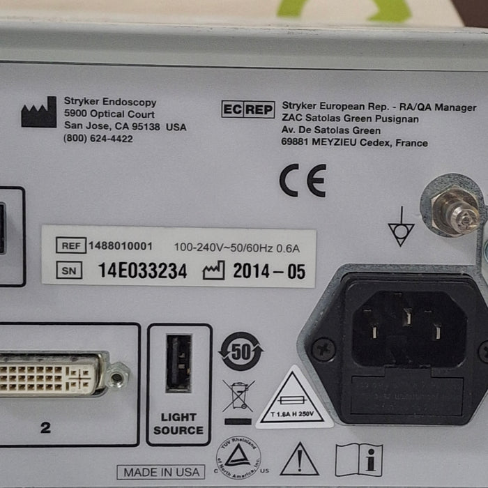 Stryker 1488HD Camera Control Unit