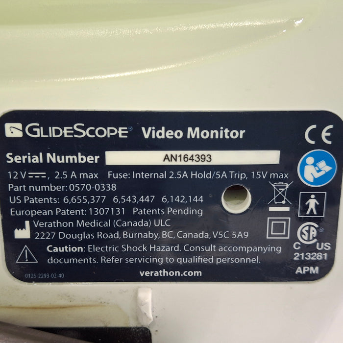 Verathon Medical, Inc Verathon Medical, Inc Glidescope Video Laryngoscope Surgical Equipment reLink Medical