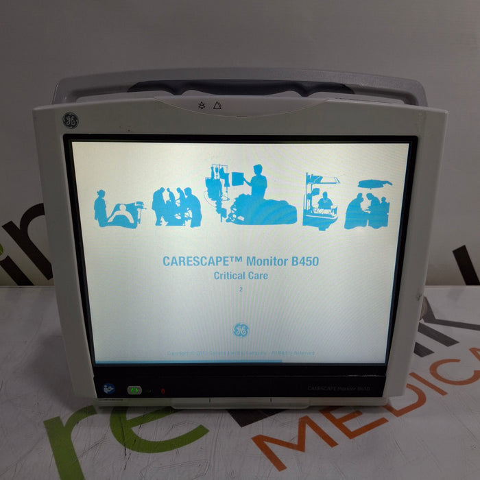 GE Healthcare GE Healthcare Carescape B450 Critical Care Patient Monitor Patient Monitors reLink Medical