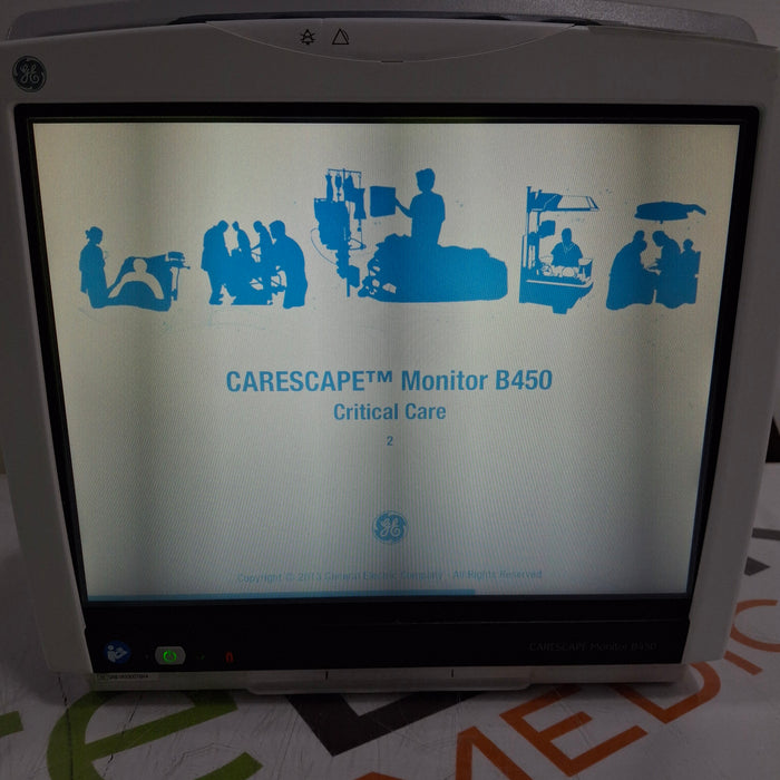 GE Healthcare GE Healthcare Carescape B450 Critical Care Patient Monitor Patient Monitors reLink Medical