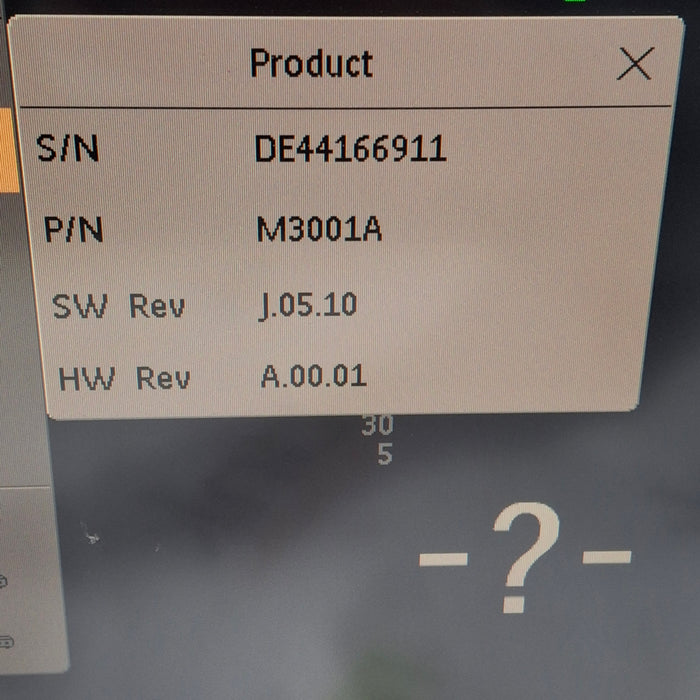 Philips M3001A-A02 OxiMax SpO2, NIBP, ECG MMS Module