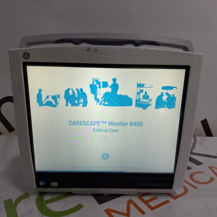 GE Healthcare GE Healthcare Carescape B450 Critical Care Patient Monitor Patient Monitors reLink Medical