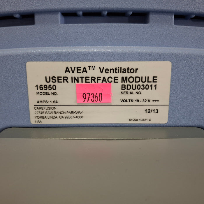 CareFusion Avea Ventilator