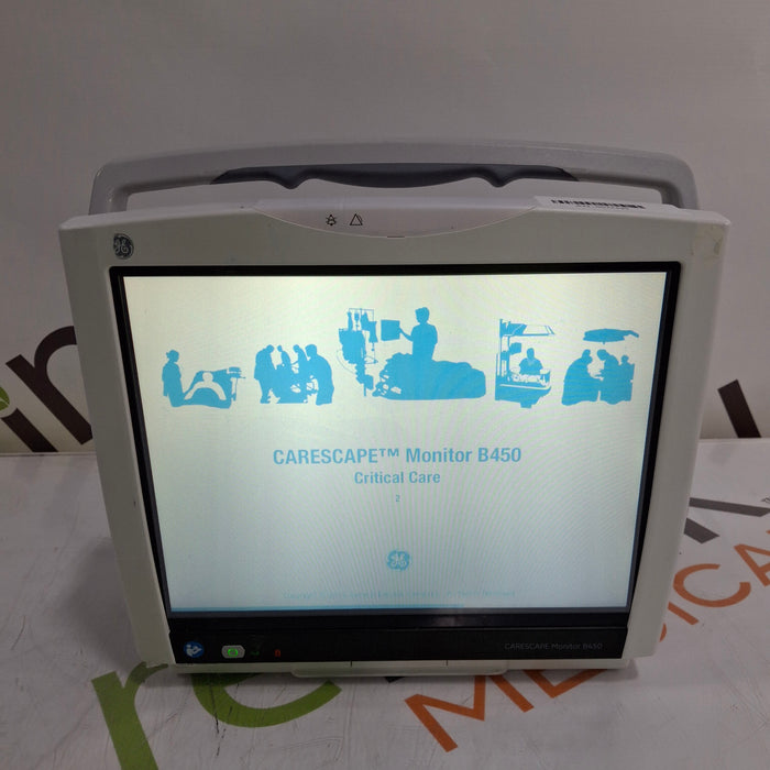 GE Healthcare GE Healthcare Carescape B450 Critical Care Patient Monitor Patient Monitors reLink Medical